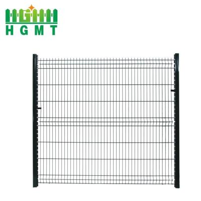 China Privacy Screen Galvanized Curved Welded Wire Mesh 3D Fence Panel Eco Friendly en venta