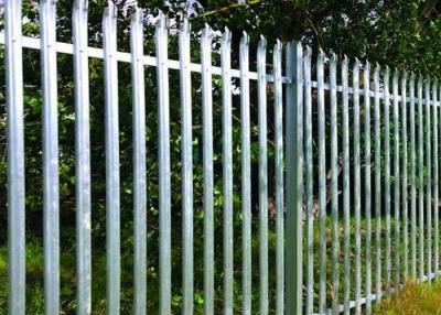 China 1.8m High Powder Coating Galvanised Palisade Fencing Triple Pointed Head for sale