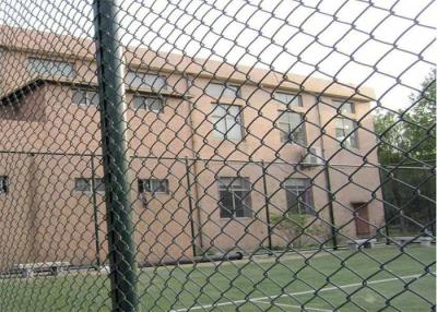 China PVC Coated Gi Chain Link Fencing PVC Diamond Mesh Fencing 1500mm High for sale
