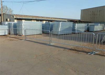 China 8 8.5 Feet Metal Crowd Control Barriers PVC Coated Surface for sale