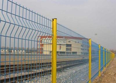 China ISO14001 PVC Welded Wire Fence H1830mm V Mesh Security Fencing for sale