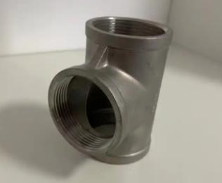China Equal Butt Welded Stainless Steel Pipe Tee Schedules 10S for sale