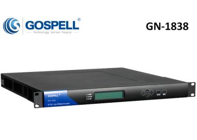 中国 GN-1838 8 CH MPEG-2 SD のエンコーダー、費用効果が大きい SD のエンコーダー 販売のため