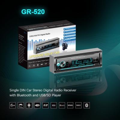 China Car 1 DIN MP3 Player Car Audio Smart DRM Car Radio DC 12V Premium Audio Video Player USB à venda