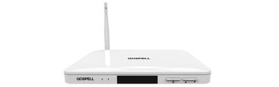 中国 DC12V 1.2A Wifi DVB-C のセット トップ ボックス小型 HD 人間の特徴をもつオンライン TV 箱は S/PDIF を支えます 販売のため