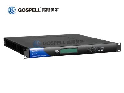 China Codificador do SD MPEG-4 H.264 do codificador da tevê de Digitas da eficiência elevada para a fonte do sinal de A/V à venda