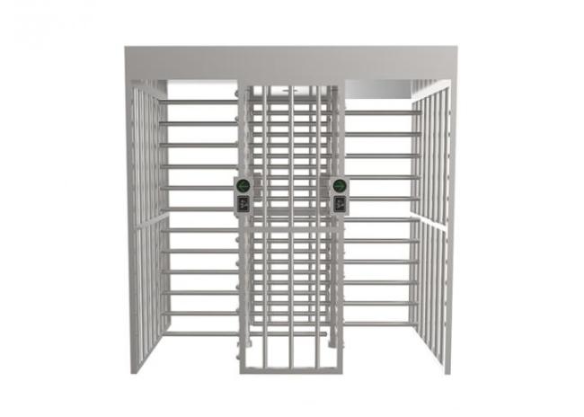 Motorized Anti Crawling Full Height Turnstile 316 Stainless Steel Anti Pass Back 0