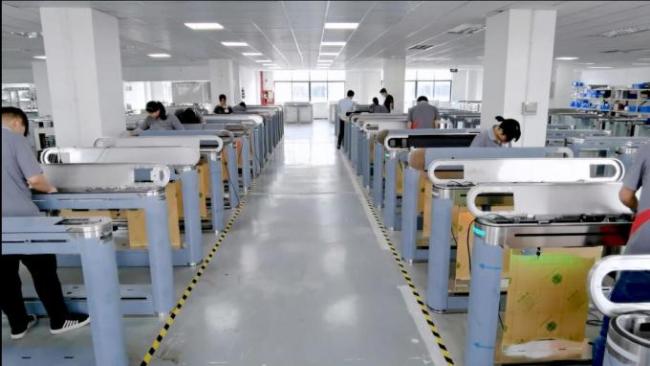 10 Pairs IR RS485 SS304 Counter Turnstile Speedlane IP42 2