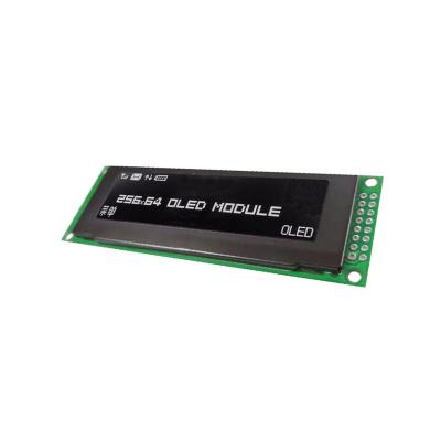 中国 PCBA 付き 2.8 インチ PMOLED ディスプレイ モジュール、解像度 256*64、30 ピン SPI インターフェイス、駆動 IC SSD1322 販売のため