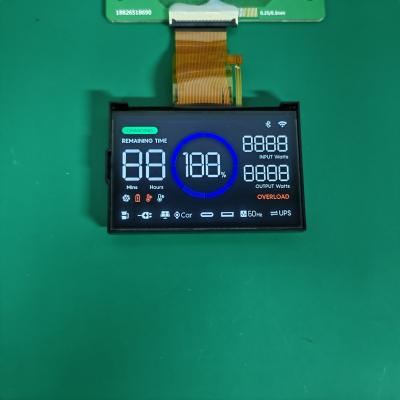 China VA Character LCD Display Negative Transmissive Transflective FPC LCD Display for sale