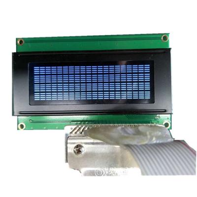 China 2.5 Inch Character Lcd Display 20x4 STN Yellow / Blue 1/16 Duty 1/5 Bias for sale