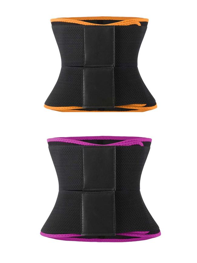 orange and pink Waist Trainer Tummy
