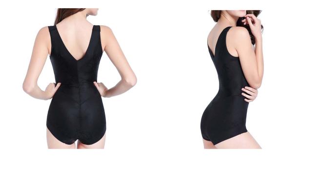 Shaper For Women Black Nylon side and back
