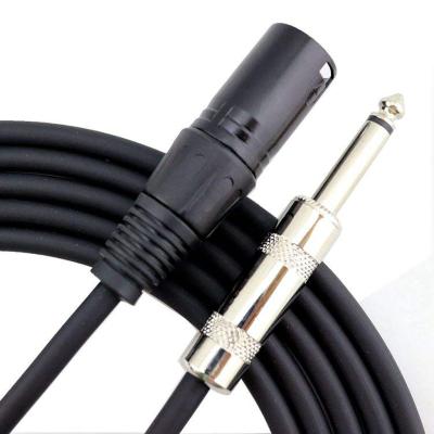 China 6.35MM To XLR Female Video Audio Cables For Microphone Speaker Guitar for sale
