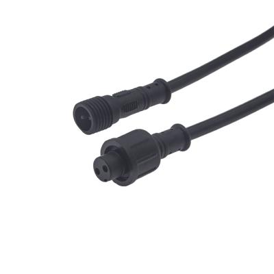 China PVC M11 Waterproof Cable Assemblies 2 Pin 3 Pin 4 Pin For LED Light Strip for sale