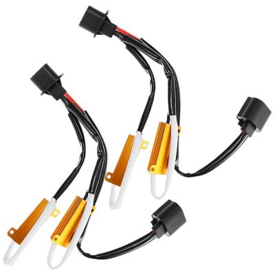 China H4 H13 9007 9004 Automotive Wire Harnesses Cable For LED Headlight for sale