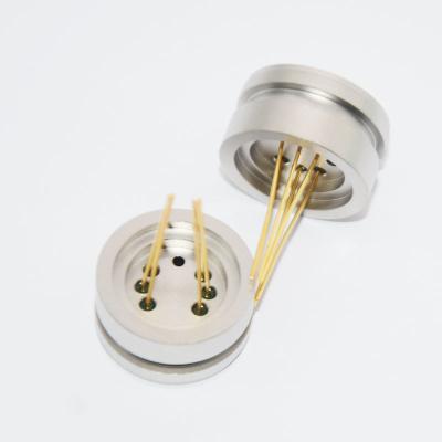 China Electroless Nickel Plating Hermetic Feedthrough Connectors Bulkhead for sale