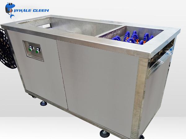 Metal belt ultrasonic cleaning system