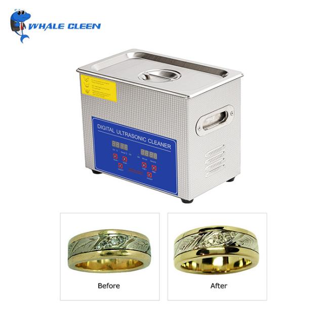 Professional ultrasonic jewelry cleaner front view