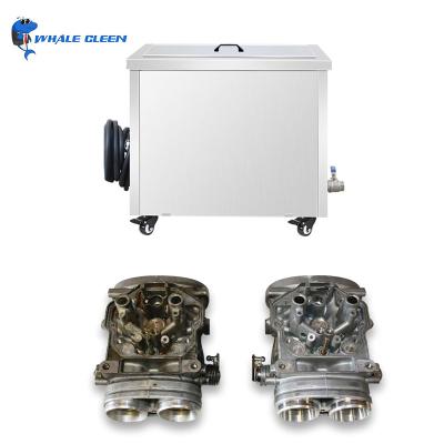 China Motorcycle Parts Ultrasonic Carb Cleaner 360 Liter Two Outside Generators Control for sale