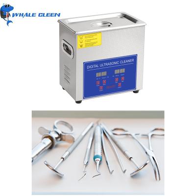 China 2 Liter Dental Ultrasonic Cleaner 200W Heater For Dental Clinics for sale