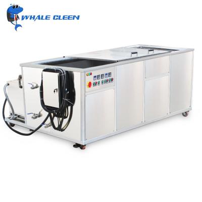 China Four Tank Engine Block Ultrasonic Cleaner for sale
