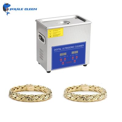 China 40khz 3200ml Ultrasonic Jewelry Cleaning Machine 1-30mins Adjustable for sale