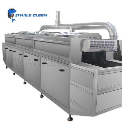 China Net Belt Industrial Ultrasonic Cleaning Machine Driven By Speed Regulating Motor for sale