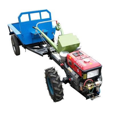China Garden 5.67kw 8HP 2 Wheel Walking Tractor With Trailer Mini Size for sale