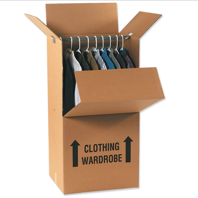 Ultra-Portable Closet Carton product view