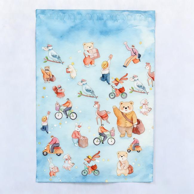 Poly Mailers plastic express bags showing waterproof packaging solution