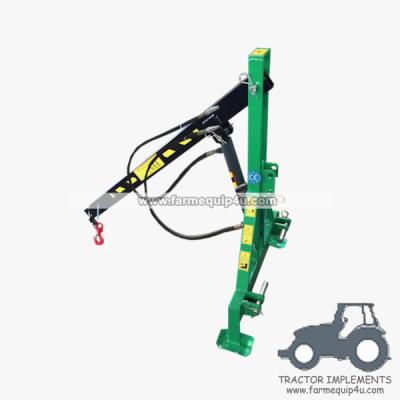 China EC200 - Tractor Mounted 3 point Engine Hoist ; Boom Pole for lifting and moving farm equipment for sale