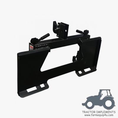 China SQKHITCH-1  - Farm Equipment Skid Steer To Tractor 3point Hitch Quick Hitch Category 1 for sale