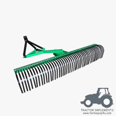 China LR - Farm Implements Tractor 3-Point Mounted Landscape Raker; Tractor Attachment Stick Rake for sale