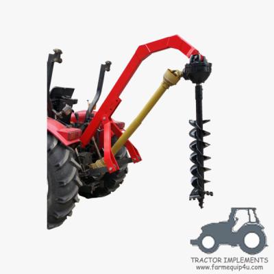 China PHD - Three Point Post Hole Digger With Square Frame,Tractor Post Hole Digger for tree planting for sale
