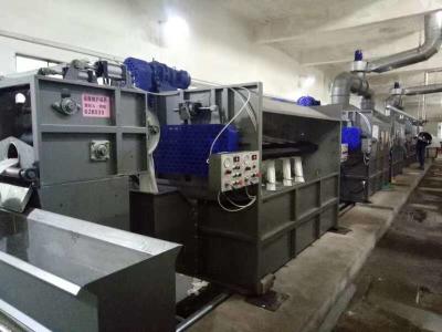 China Máquina de lavar automática manual da corda de 10 câmaras para após imprimir a lavagem à venda