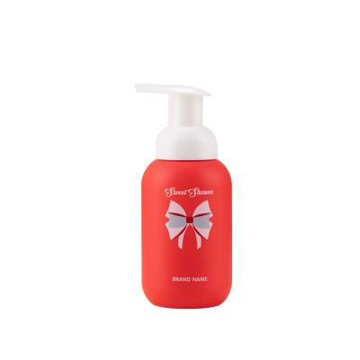 China Screen Printing 250ml Plastic Foam Bottle For Facial Cleanser for sale