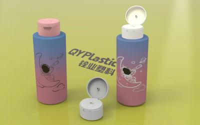 Chine Bouteille en plastique de shampooing vide de 200ml 350ml avec la pompe de lotion à vendre
