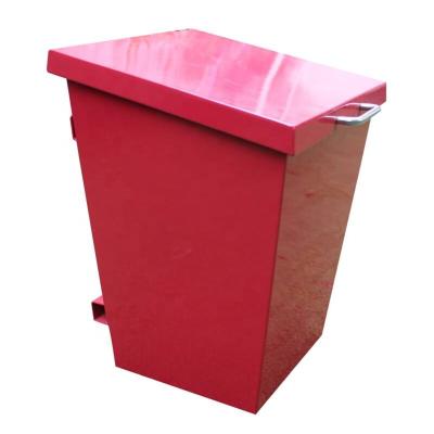 China Curbside Wall Mounted Dog Waste Bin , Pet Waste Station Rectangular Shape for sale