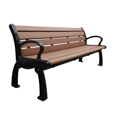 China Waterproof Outdoor Recycled Plastic Benches Rust Resistant With 2 Seater for sale