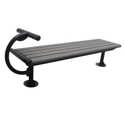 China Outdoor Recycled Plastic Backless Bench For Playground Sit Up Workout for sale