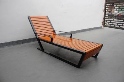 China Custom Wooden Beach Lounge Chairs , Outdoor Swimming Pool Chair for sale