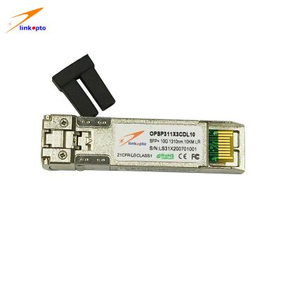 China 1310NM 10KM LR DFB+PIN 10G SFP+ Module Optical Fiber Module With the best price for sale