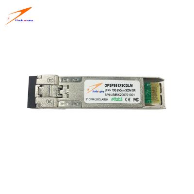 China SFP+ 10G 850nm 300m SR MultiMode Fiber Optic Module Transceiver LC Connector with lowest price for sale