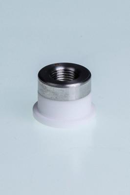 China Corte por láser D17.8M8H12.8 Portador de boquilla de cerámica láser para cabeza de corte por láser 3D en venta