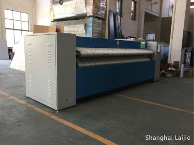 China Steam Heating Hotel Linen Sheet Ironing Machine With 800mm Roller Diameter for sale