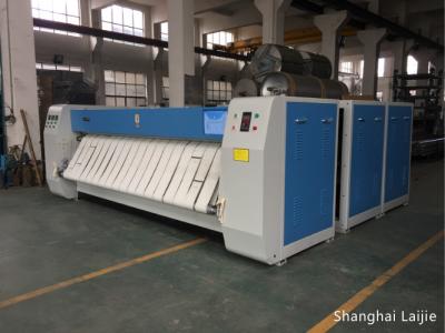 China Stainless Steel Roller Laundry Flatwork Ironer / Ironing Machine For Bed Sheets for sale