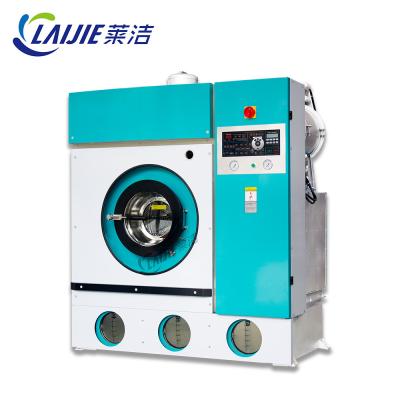 China Fully Enclosed Fully Automatic Dry Cleaning Machine Steam / Electric Heating 8kg 10kg for sale