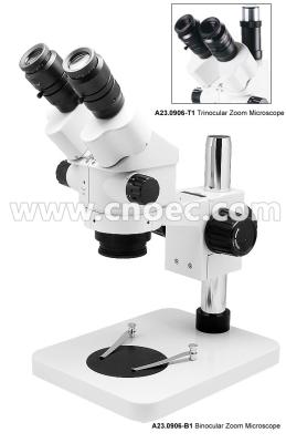 China Microscopio óptico Stereo rotable 360 binocular para PCB inspección 7 x - 45 x A23.0906 en venta