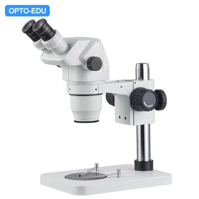 China Magnification 6.7x - 45x Binocular Stereoscopic Microscope Optical With Pole Stand for sale